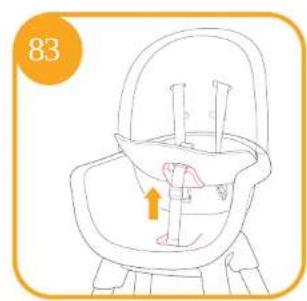 Joie Chestnut - Highchair Assembly - 75