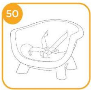 Joie Chestnut - Highchair Assembly - 49