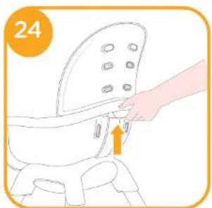 Joie Chestnut - Highchair Assembly - 19