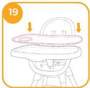 Joie Chestnut - Highchair Assembly - 10