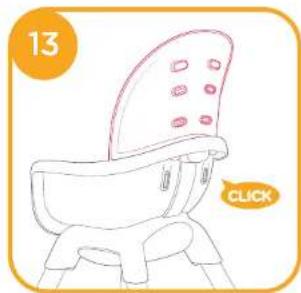 Joie Chestnut - Highchair Assembly - 8