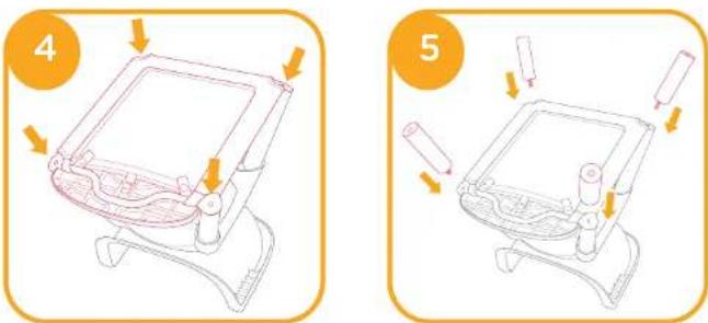 Joie Chestnut - Highchair Assembly - 3