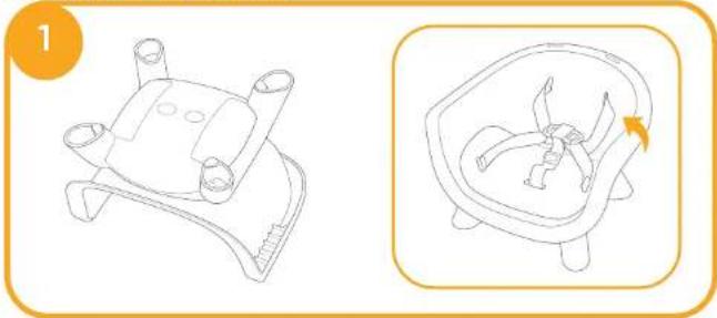 Joie Chestnut - Highchair Assembly - 1