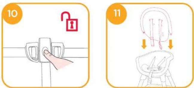 Joie Chestnut - Highchair Assembly - 6