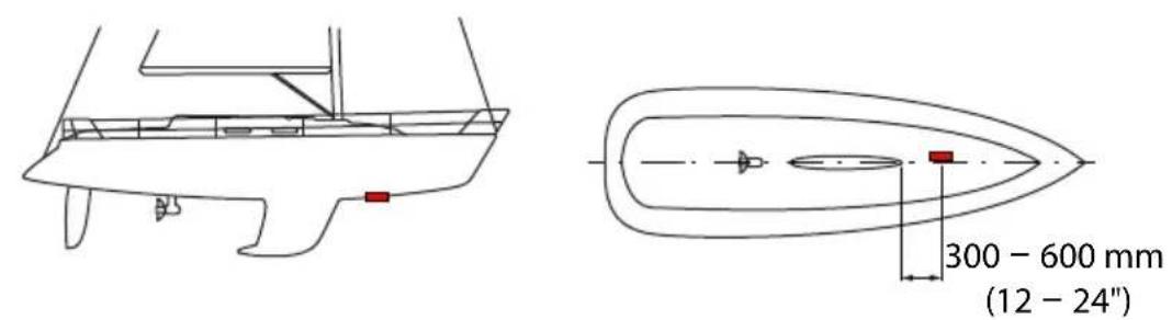 SIMRAD Active Imaging HD (Thru-Hull) - Voilier à quille en aileron - 1