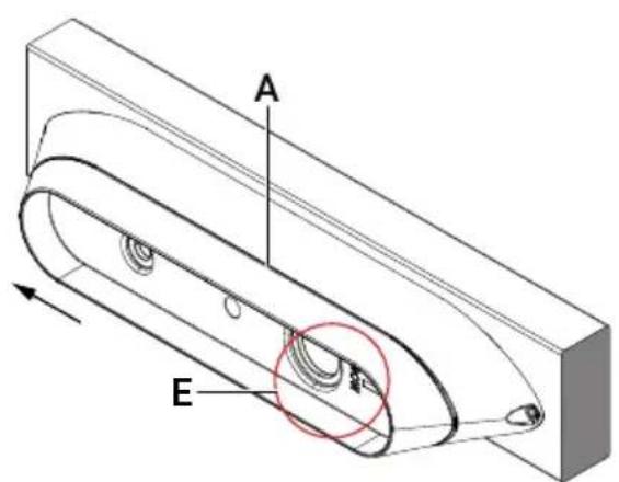 SIMRAD Active Imaging HD (Thru-Hull) - Découpe angulaire pour l'installation à bâbord - 2