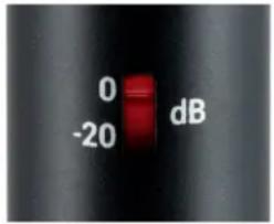 SE Electronics sE7 sideFire - Switch Attenuazione - 1