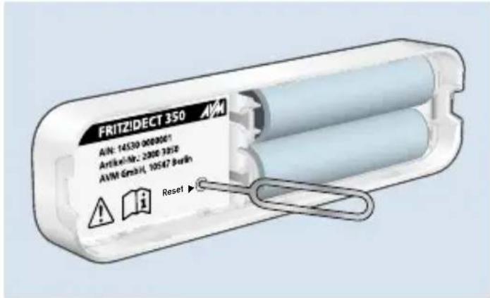 AVM FRITZ!Smart Control 350 - Zurücksetzen - 1