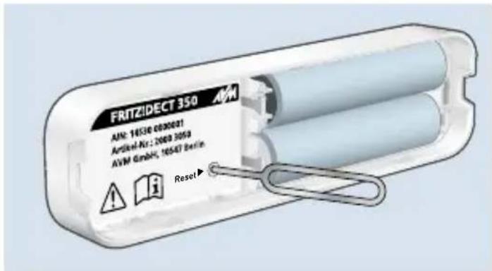 AVM FRITZ!Smart Control 350 - Terugzetten - 1