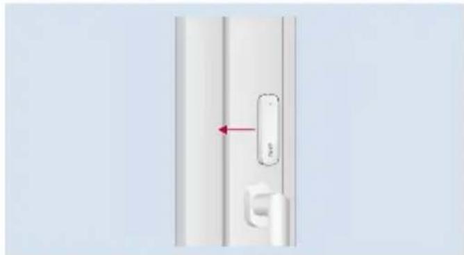 AVM FRITZ!Smart Control 350 - Installation on the Window/Door Frame - 2