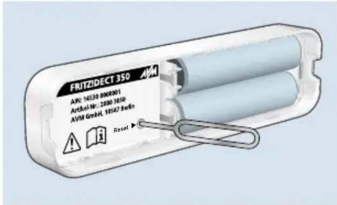 AVM FRITZ!Smart Control 350 - Reset - 1