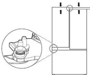 LG LF25Z6211S - Door Alignment - 1