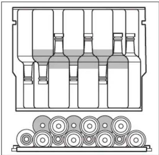 ELECTROLUX EWS4052B5B - Soovitatavad säilitustemperatuurid: - 3