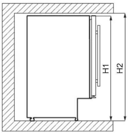ELECTROLUX EWS4052B5B - Dimensioni - 1