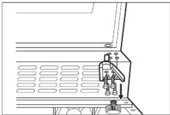 ELECTROLUX EWS4052B5B - Instalarea suportului superior - 3