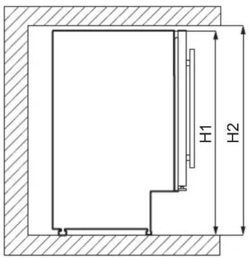 ELECTROLUX EWS4052B5B - Dimensiuni - 1