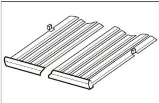 ELECTROLUX EWS4052B5B - Riiulite eemaldamine ja paigaldamine - 1