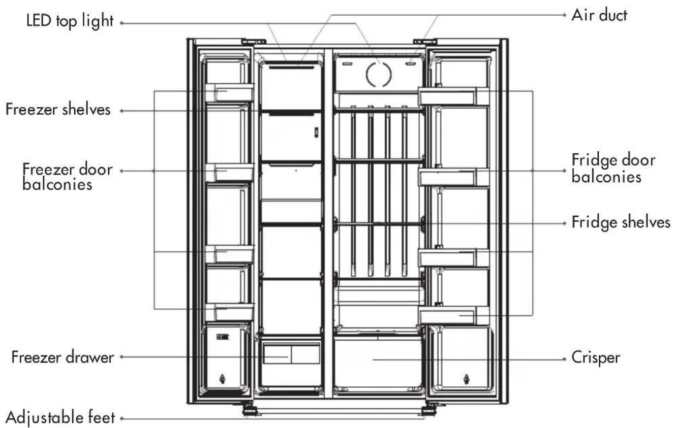 DANBY DFF212B1SLDB - FEATURES - 1