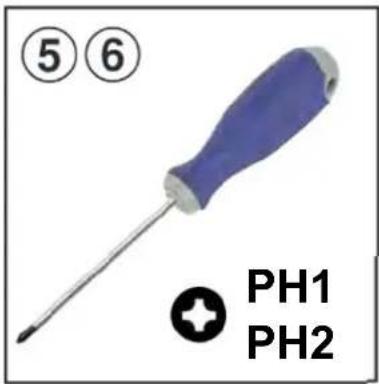 ALPINE SPC-106CRA2-2 - Required tools / benötigte Werkzeuge / Outil requis - 4