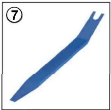 ALPINE SPC-106CRA2-2 - Required tools / benötigte Werkzeuge / Outil requis - 5
