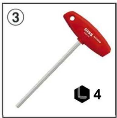 ALPINE SPC-106CRA2-2 - Required tools / benötigte Werkzeuge / Outil requis - 2