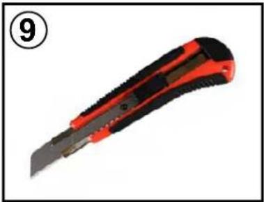 ALPINE SPC-106CRA2-2 - Required tools / benötigte Werkzeuge / Outil requis - 7