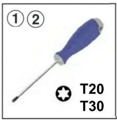 ALPINE SPC-106CRA2-2 - Required tools / benötigte Werkzeuge / Outil requis - 1