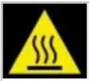 ADLER AD 6318 - Precaución superficie caliente: - 1