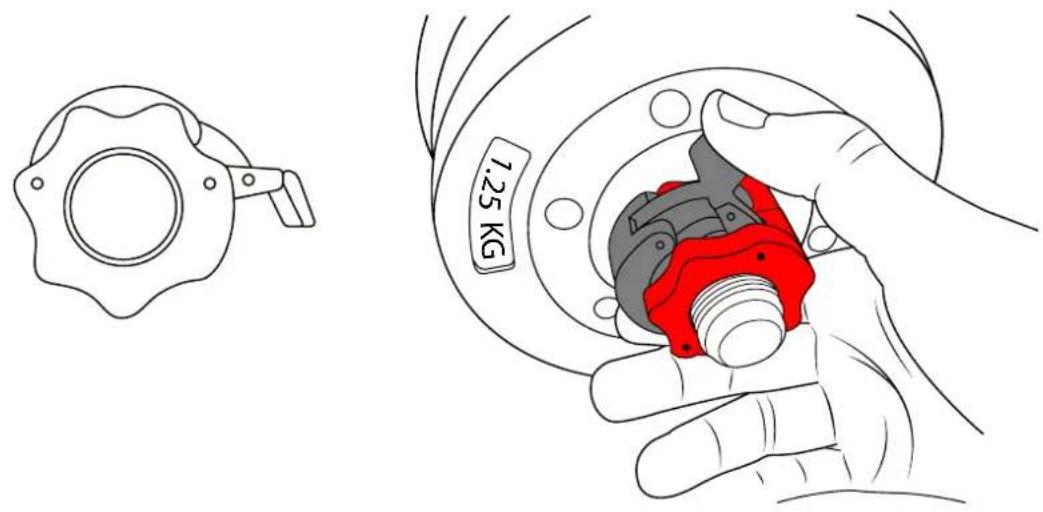 Sportstech AH150 - Sicherheitsverschluss - 1