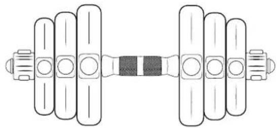 Sportstech AH150 - Gewichtsverdeling - 1