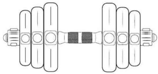 Sportstech AH150 - Gewichtsverteilung - 1