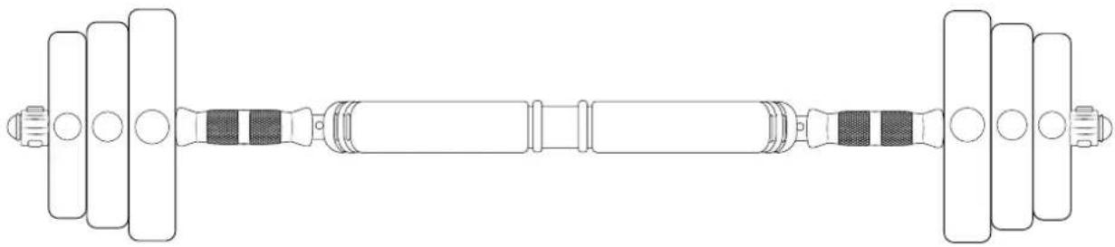 Sportstech AH150 - Gewichtsverteilung - 4