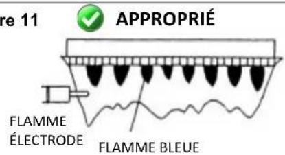 Rinnai CX199iN - Option 2: Vérifier le fonctionnement en observant les flammes du brûleur - 1