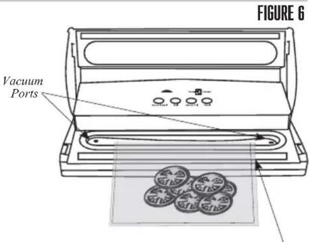 Weston 65-1001-W - Q: THE VACUUM PUMP STARTS, BUT NO AIR IS BEING REMOVE FROM THE VACUUM BAG. - 1