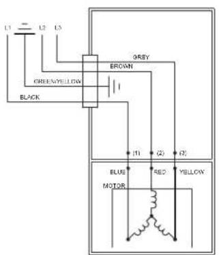 Zoeller M161 - THREE PHASE WIRING INSTRUCTIONS - 2