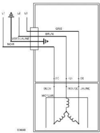 Zoeller M161 - INSTRUCTIONS DE BRANCHEMENT TRIPHASÉ - 2