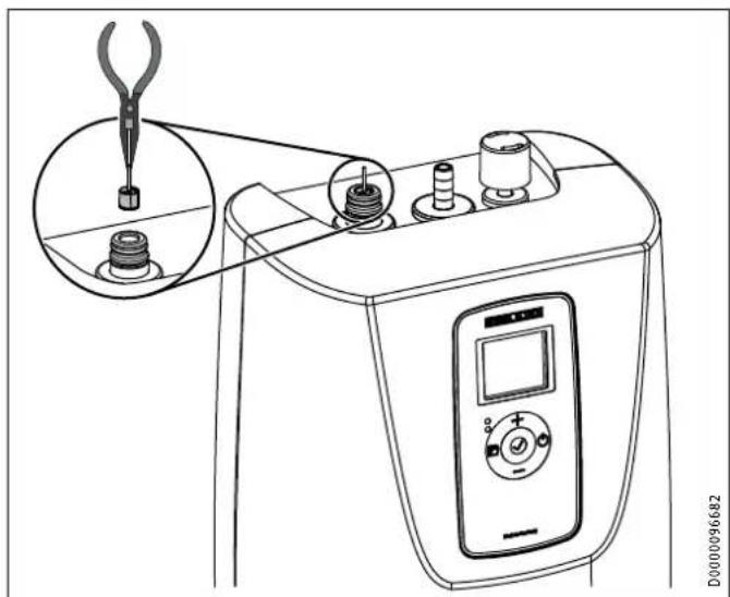 STIEBEL ELTRON UltraHot Premium - Clean the strainer - 2