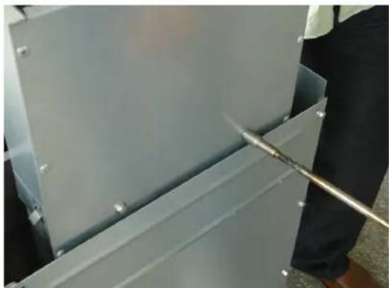 WOLF WF400 - FLUE INSTALLATION: BEFORE USING FRYER INSTALL AND ASSEMBLE THE 10-5/8" FLUE TO THE FRYER.. - 5