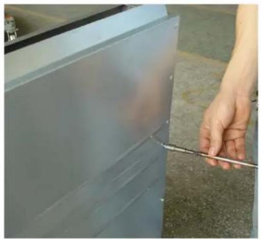 WOLF WF400 - FLUE INSTALLATION: BEFORE USING FRYER INSTALL AND ASSEMBLE THE 10-5/8" FLUE TO THE FRYER.. - 7
