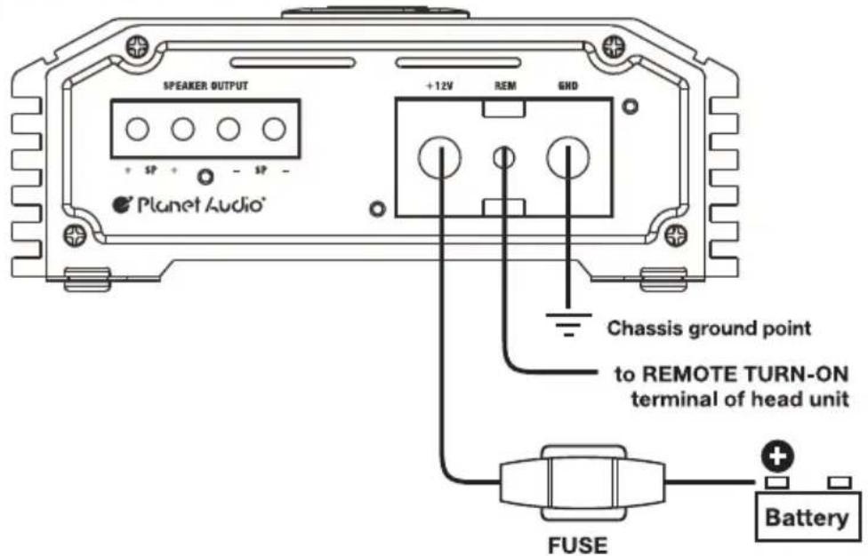 Planet Audio BBD4000 - Without Stiffening Capacitor - 1
