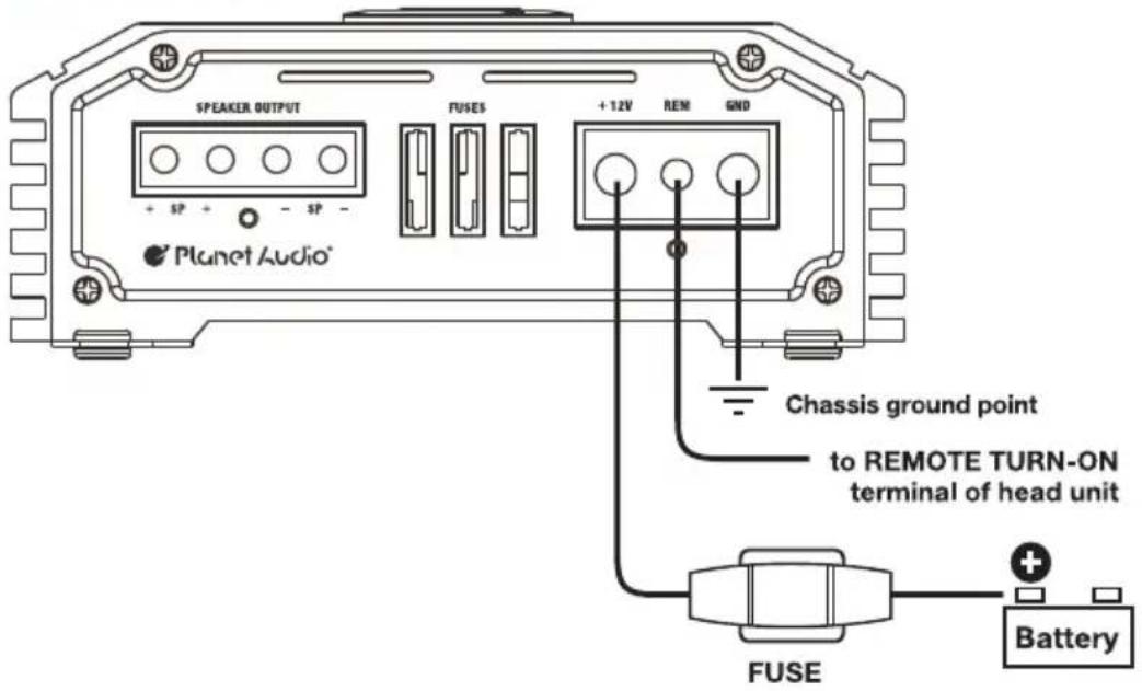 Planet Audio BBD4000 - Without Stiffening Capacitor - 1