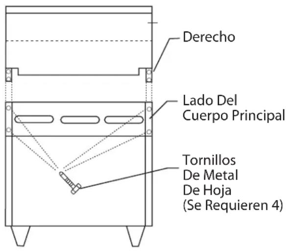Sunfire X36-2G24R - Instrucciones De Montaje De Protectores Posteriores Con Anaquel Alto, Parrilla Salamandra O Derretidor De Queso - 1