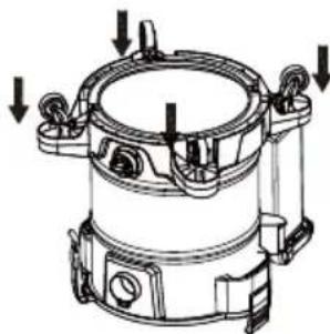 DEWALT DXV04A - CASTER ASSEMBLY - 2