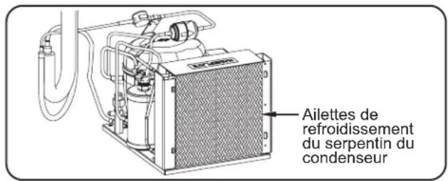 Hatco CWBP-1 - Nettoyage du groupe compresseur-condenseur - 1