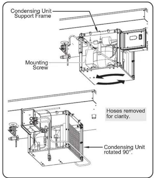 Hatco FTB-S2 - Rotating the Condensing Unit - 1