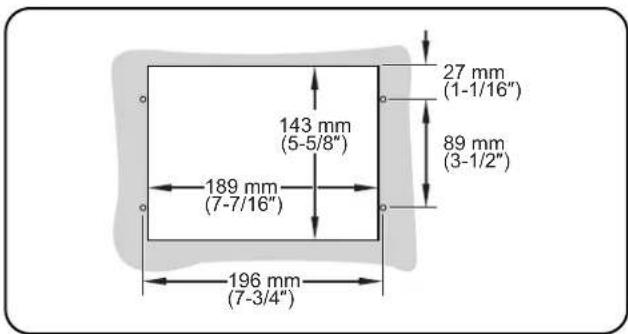 27 mm (1-1/16") 143 mm (5-5/8") 89 mm (3-1/2") 189 mm (7-7/16") 196 mm (7-3/4")