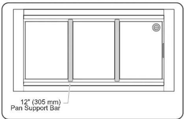 Hatco CWBP-S1 - Pan Support Bars - 1