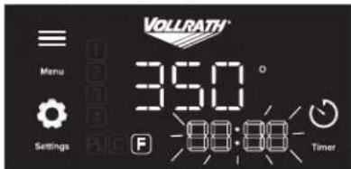 Vollrath HPI4-300003 - Réglez la minuterie (facultatif) - 2