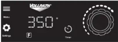 Vollrath HPI4-300003 - Seleccionar un método de cocción - 8