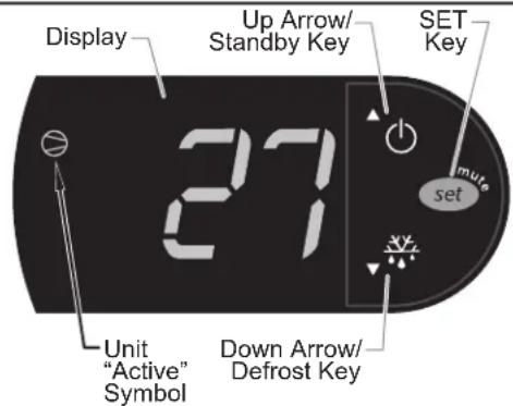 Hatco CSUP-24 - Changing the Setpoint Temperature - 1